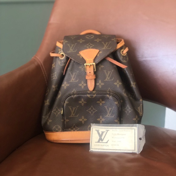 Louis Vuitton 1997 Monogram Montsouris PM main image 13